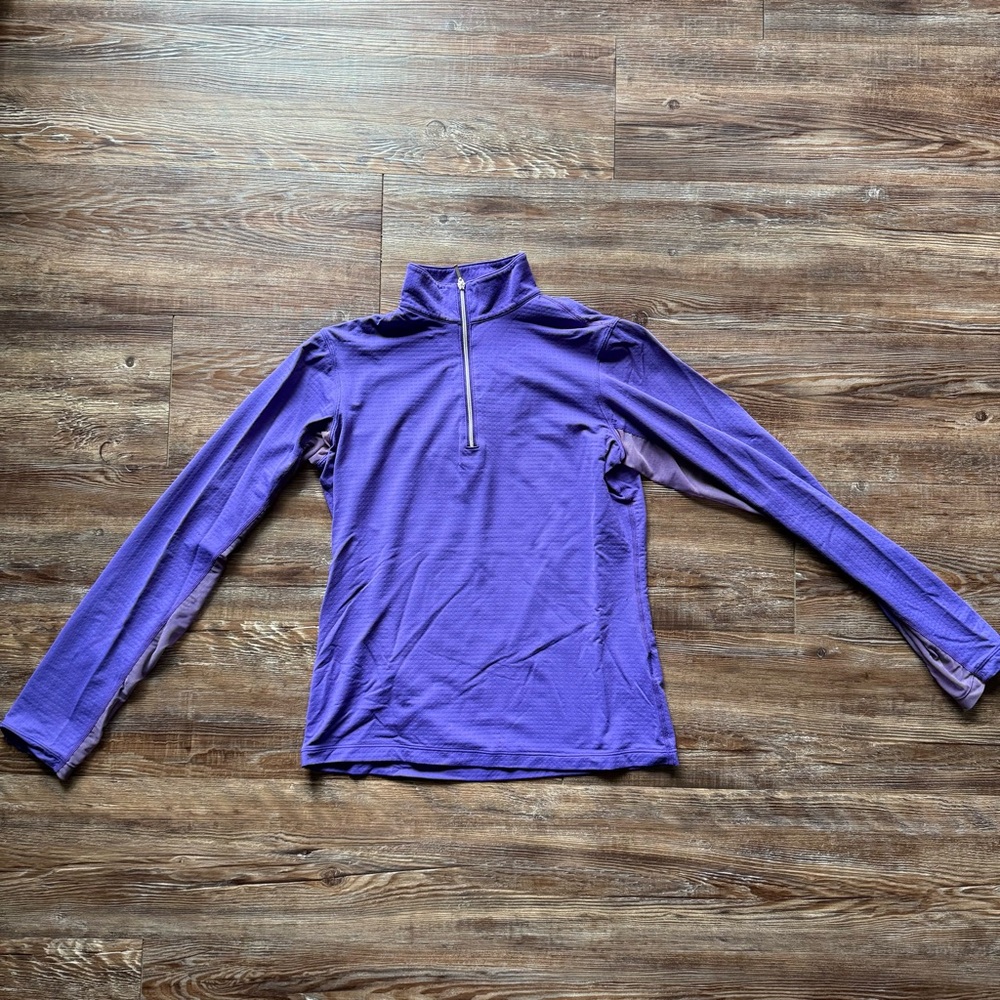 Dover Saddlery Riding Sport Coolblast Purple Long Sleeve Sunshirt